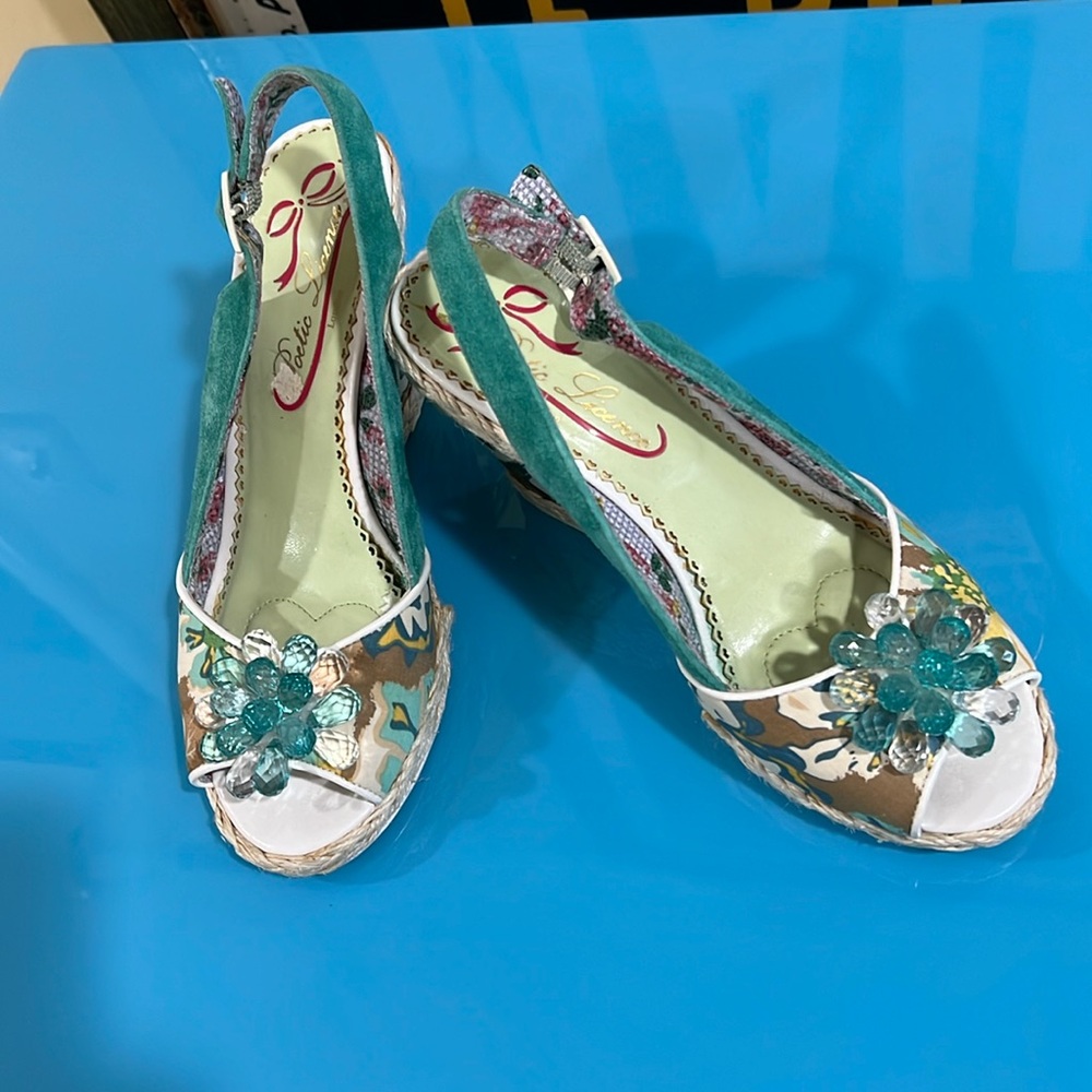 Poetic License made in London - pretty in teal